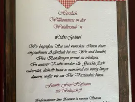 Gasthaus  "Waidlerstub'n" Birgitt Frey in 94089 Neureichenau: